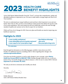 2023 Benefit Highlights