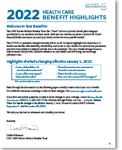 2022 Benefit Highlights